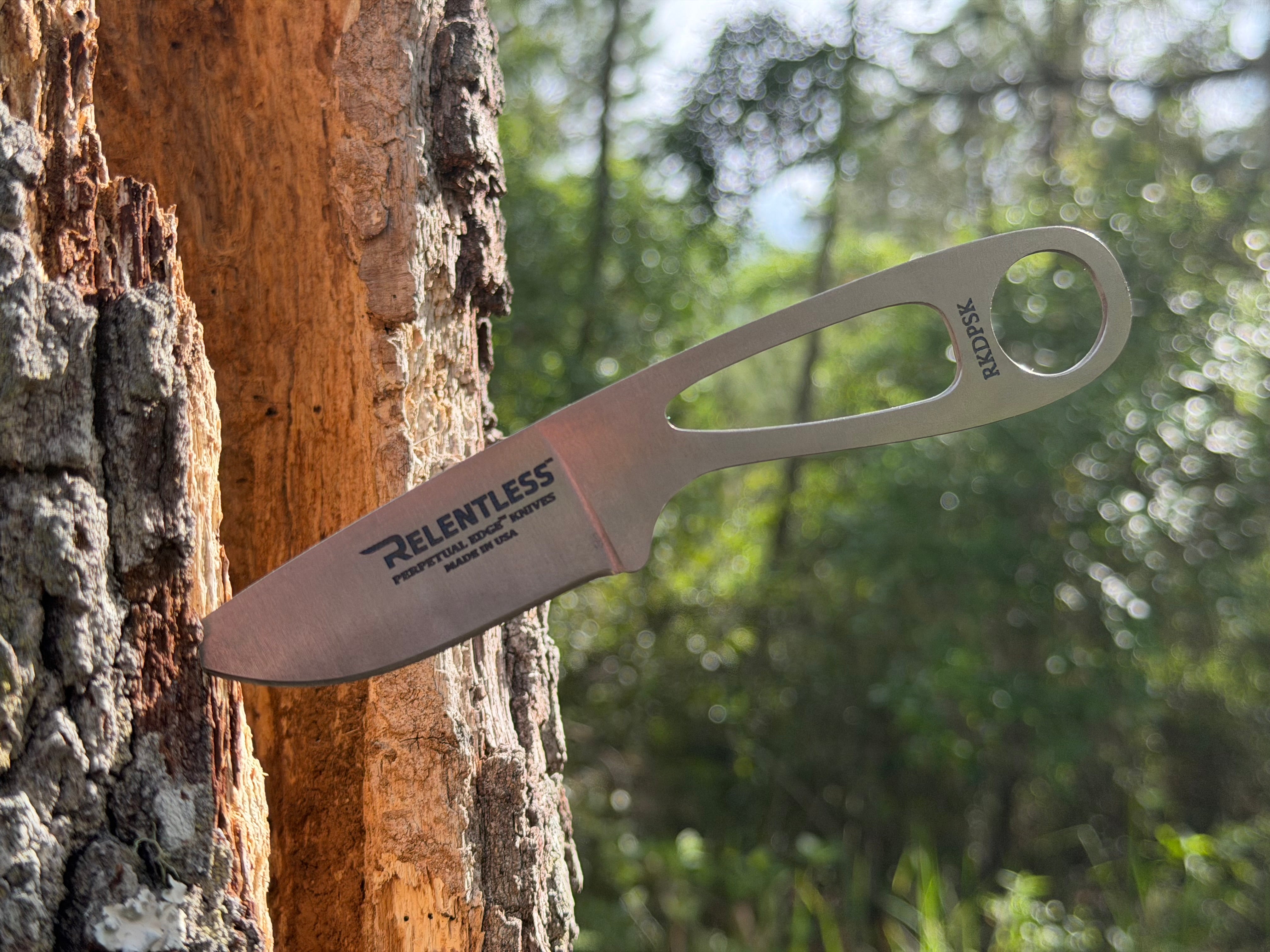 Venator I - Drop Point Skeleton Knife